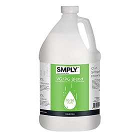 SMPLY. Vegetable Glycerin & Propylene Glycol Blend - 70/30 Ratio - USP Grade, Food Grade, & Ultra Pure (1 Gallon)