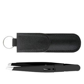 Pinzas Para Cejas | Depilación Facial De Ceja Y Pestaña - Recortador De Barbilla Inclinado | Pinzas Depiladoras Unisex Para Viaje y Bolso, Cuidado Facial y Depilación De, Herramienta De Belleza