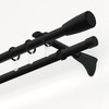 GARDINIA 2 x Gala Chicago Series Curtain Pole End Pins
