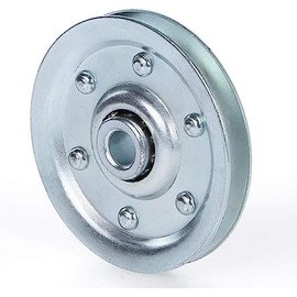 Alcan Garage Door Pulley, Heavy-Duty 3'' Clevis Pulley for 1/8 in. Cables