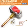 110-326 Gas Water Heater Control Valve w/Copper Probe Thermostat -