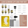 Kit de Levantamiento de Pestañas, 2-en-1 Cejas y Pestañas Lamination