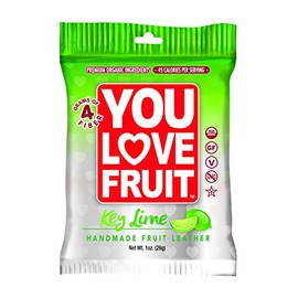 You Love Fruit Organic Fruit Leather, Mango, 1 Ounce (Pack of 12)
