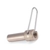 Coax Security Key F Connector Removal Tool Silver Plated Copper