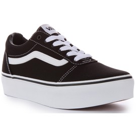Vans Girls' Ward Platform Canvas Trainers