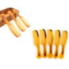LBY 5-Pack 16 cm(6.3'') Hair Combs, Round Handle Comb Hair
