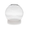 DIY 4 Inch DIY Clear Plastic Water Globe Snow Globe
