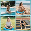 HFYZZ 4 Pcs Poolside Seating Mat - 17.7 x 13.4