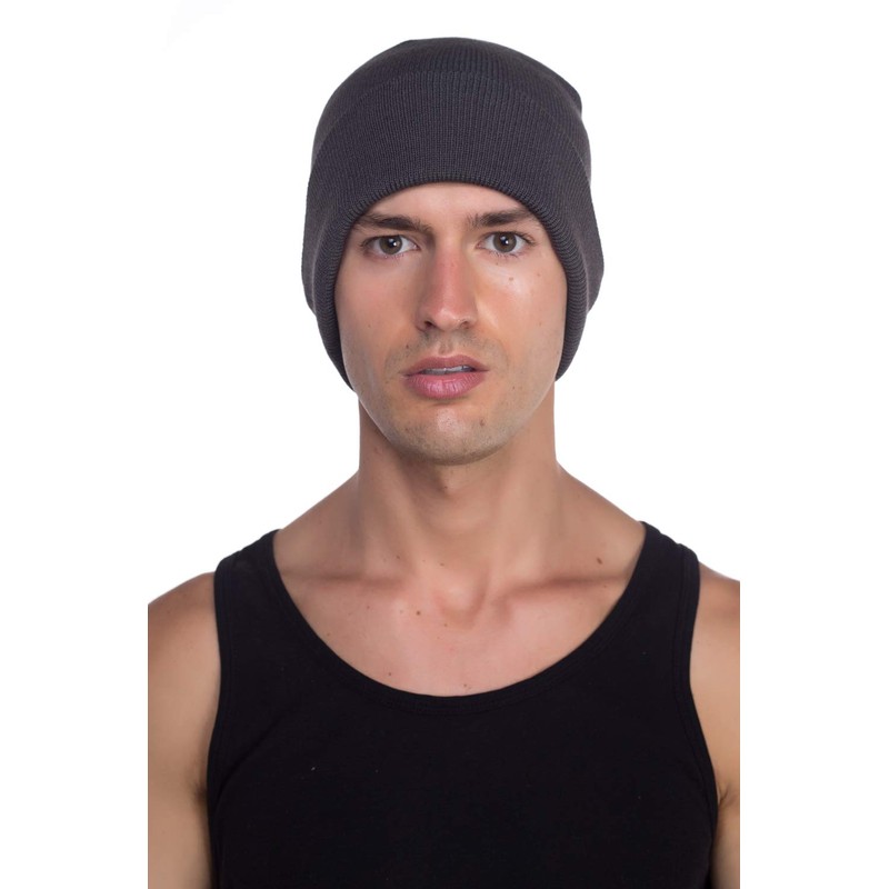 parte superior Level Beanie Gorra unisex con puño de calavera,