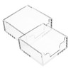 Ciieeo 2pcs Note Box Memo Pads Notetaking Tablet Note Pad