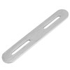 YIDU69Q 10 Pcs 6" Flat Straight Brace, Stainless Steel Adjustable
