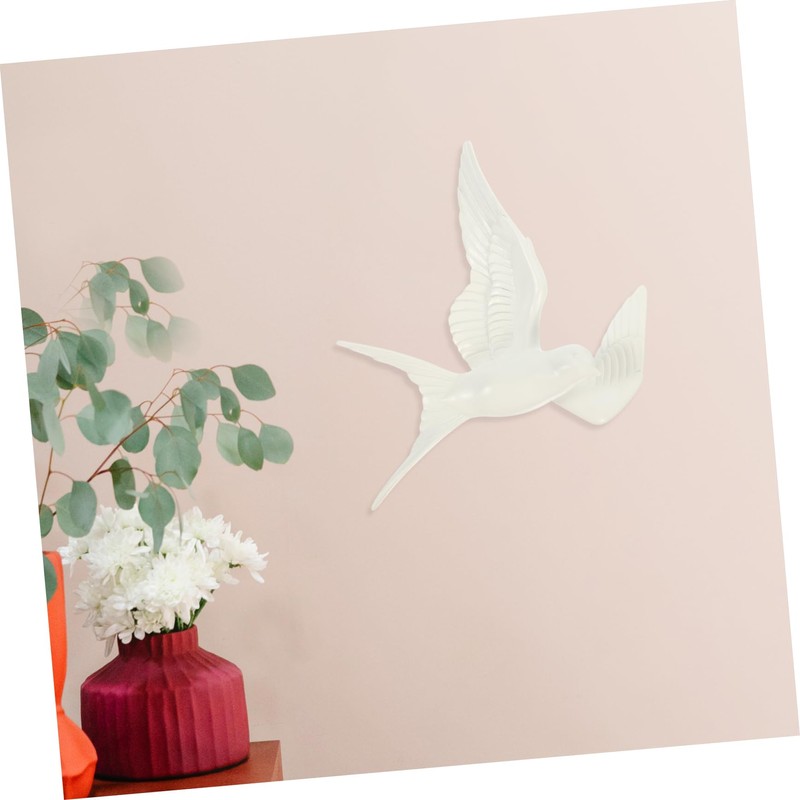 Gatuida 3d Bird Model Wall Decor Bird Statue Wall Hanging
