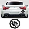 Calcomania No Subo Gords Sticker Universal Decoractivo Auto Broma Divertida