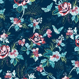 Vera Bradley Clamshell Sunglasses Case, Rose Toile (Sunglass Case)