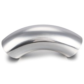 LCGP 1.5 Inch 304 Stainless Steel Exhaust Pipe Elbow 90° Mandrel Elbow - Wall Thickness 0.044in. (1.13mm), Used To Retrofit Automotive Exhaust Systems