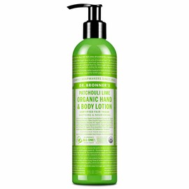 Dr Bronner's Organic Hand & Body Lotion - Patchouli Lime, 237ml