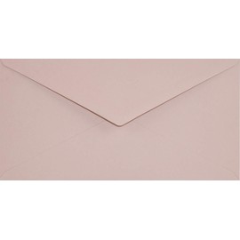 25 Old Pink DIN Long Letter Envelopes Pointed Flap Without Window 110 x 220 mm 120 g Keaykolour Old Rose Coloured Envelopes Recycled DL Envelopes for Wedding Invitations Thank You Cards