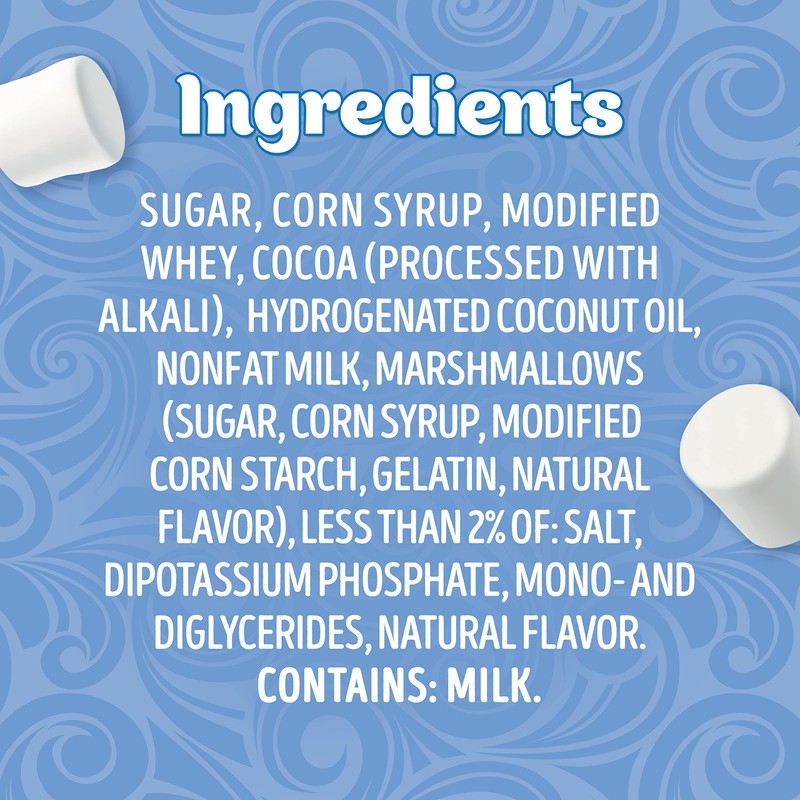 Swiss Miss Hot Cocoa Drink Mix, Milk Chocolate with Marshmallows,