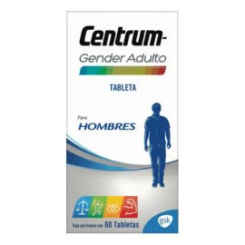 Multivitamínico Gender Hombre Vitaminas Tabletas Centrum