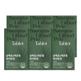 Ilopit Sambaekcho Macmundong Phyto Tablets 60 tablets x 6 boxes / 이롭핏 삼백초 맥문동 파이토정 60정 X 6박스