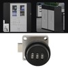 Digit Password Security Lock, 3-Digit Combination Lock, Drawer Combination Lock,