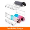 Lifewit Stackable Water Bottle Organizer for Cabinet, Freezer, Pantry -
