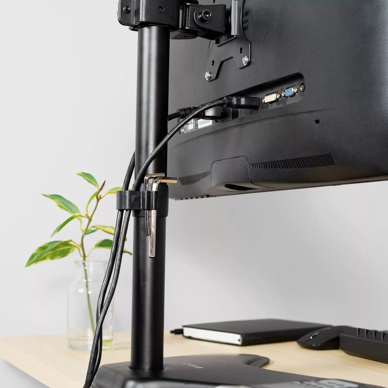 VIVO Single Monitor Desk Stand, Holds Screens up to 32