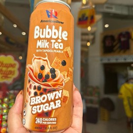 American Dew Bubble milk Tea- Beverage - Flavour: Brown Sugar