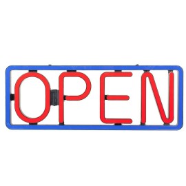 Unbranded New OPEN LED Electric Sign for Restaurant, Business Hanging Sign 23"