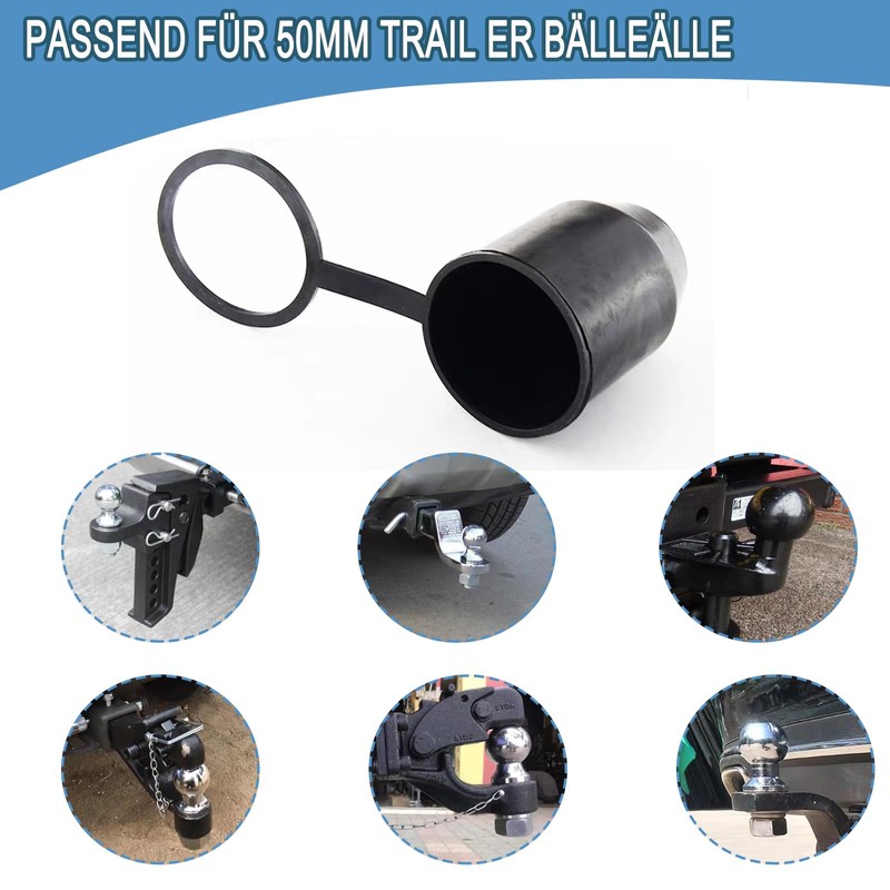 Towing Hitch Protective Cap, Pack of 4 Towing Hitch Cover