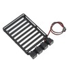 RC Roof Rack Luggage Carrier with LED Light RC Car