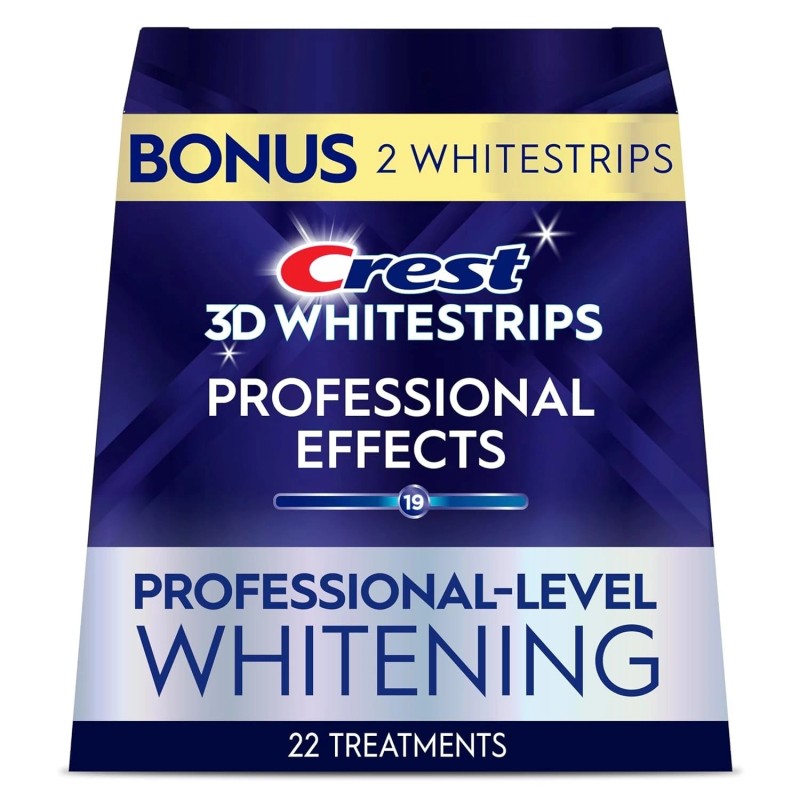 Crest 3D Whitestrips Professional Effects, Whitestrip 3D White, Teeth Whitening