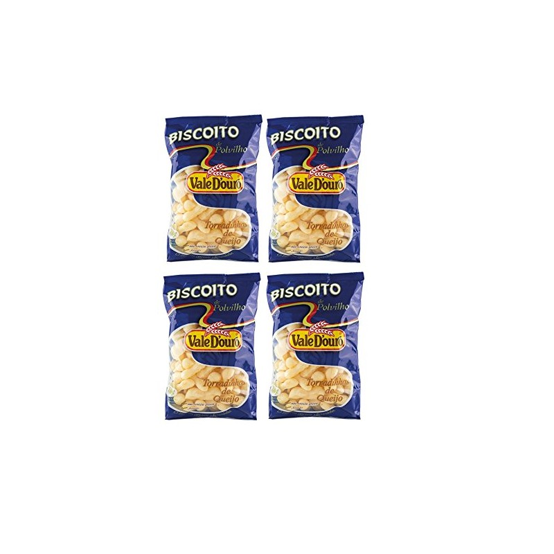 VALE D'OURO Biscoito de Polvilho Queijo 100 gr. GLUTEN FREE