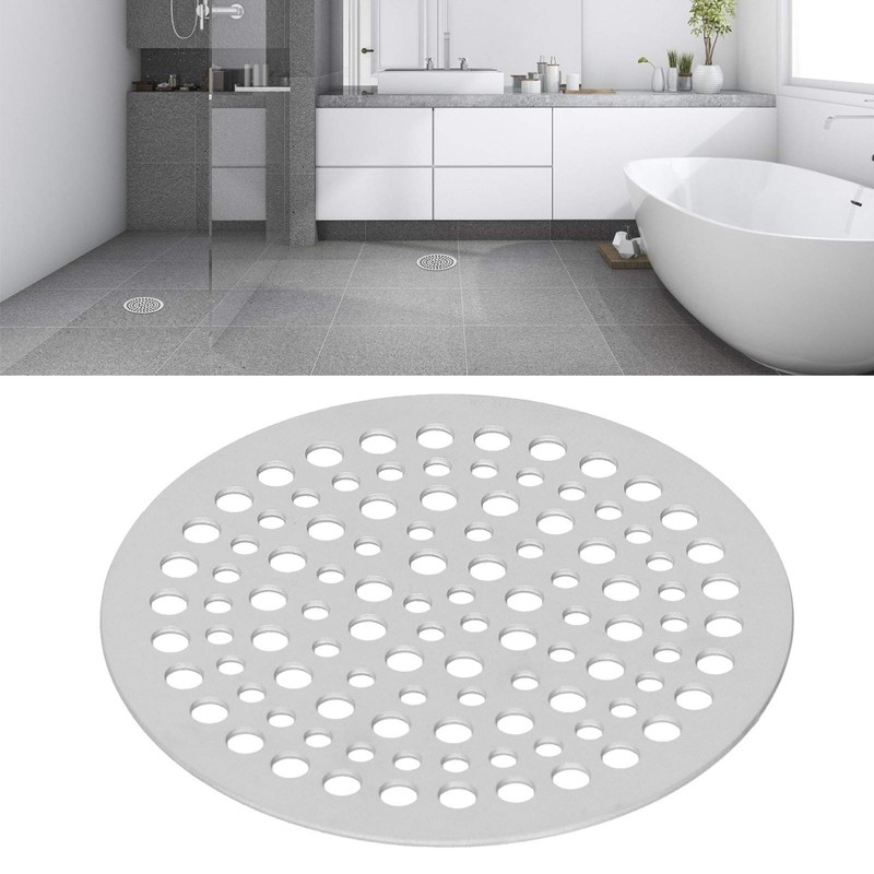 Floor Drain Filter, Stainless Steel Round Drain Grate, Shower Strainer,