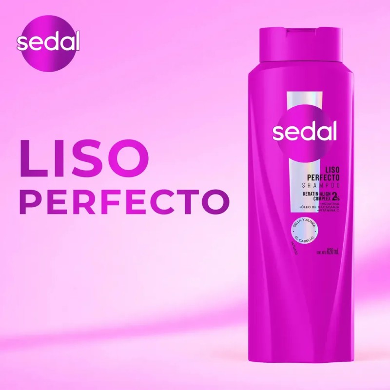 SEDAL Shampoo Liso perfecto 620 ml