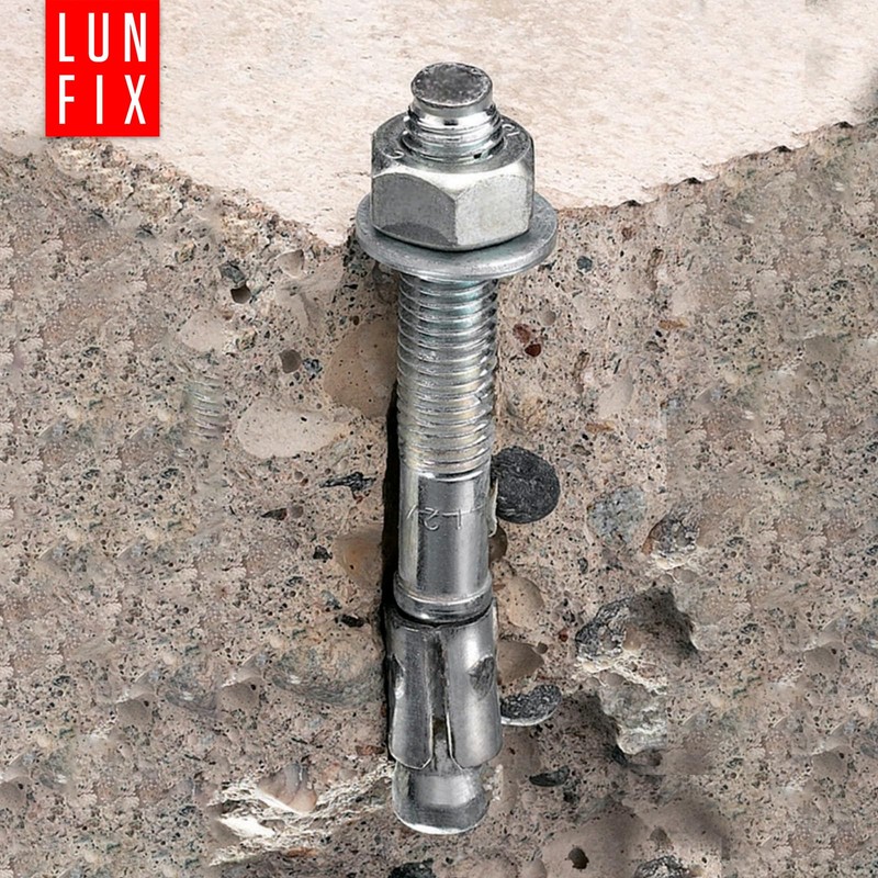 Bolt Anchor 16 x 120 mm Galvanised Steel Including Nut