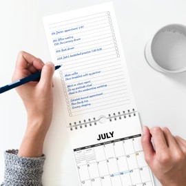 CRANBURY Mini Wall Calendar 2025-2026, Bonus Stickers, Small Calendar Use Now to Dec 2026, 5.5x8.5" Perfect Size to Hang On Wall & Desk, Little Appointment Calendar for Office, School, Academic Year