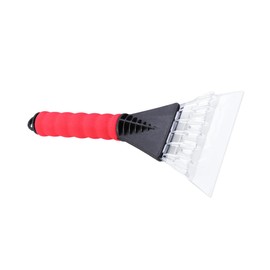BUGUUYO Snow Scraper for Car with Rubber Sleeve Windshield Lightweight Snow Shovel Snow Removal Tool