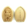 木彫 of Buddhist Buddha/香合 French Triple Surface 大黒天 Seat Bale