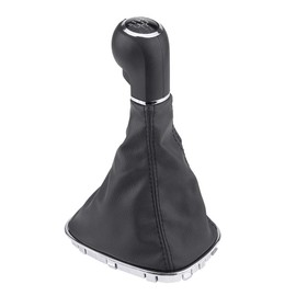 5 Speed Gear Knob, Car Gear Knobs, Manual Knob Lever Stick Gaitor Boot Cover for Corsa D 009140093 19276456
