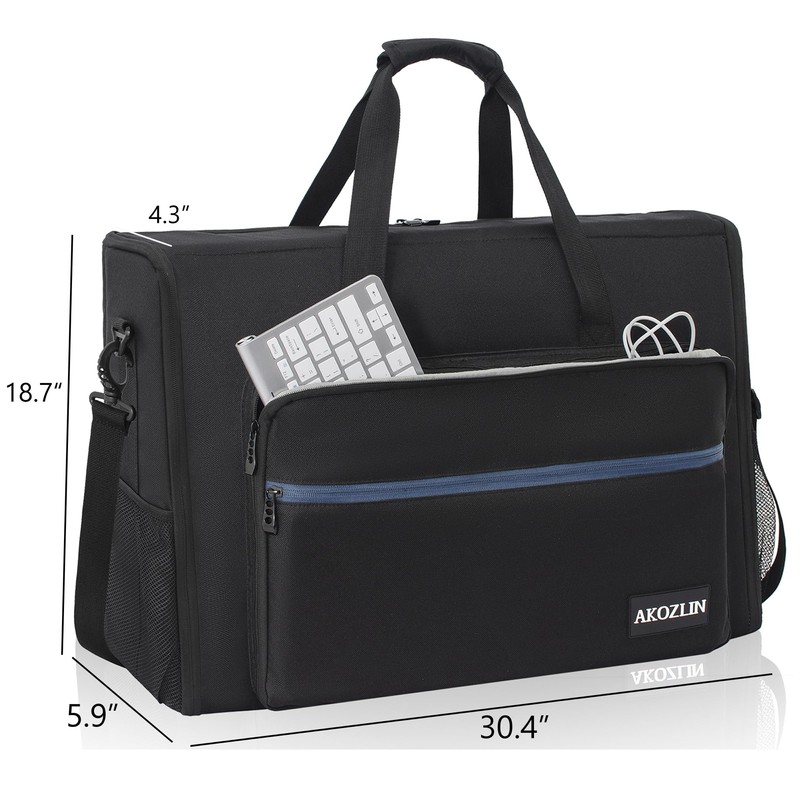 AKOZLIN LCD Screens/TVs(up to 2) Transport Tote Bag for 27"