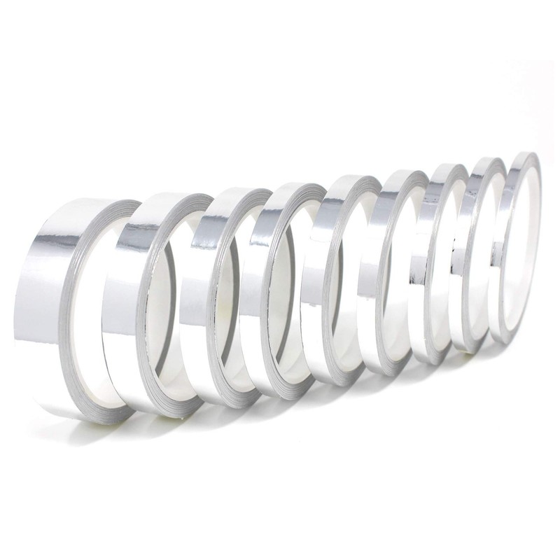 Finest Folia Decorative Strips 10 Metres Chrome for Car Motorcycle