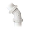 Plumb Pak 49PVCK Coupling Elbow, White 1.5 Inch
