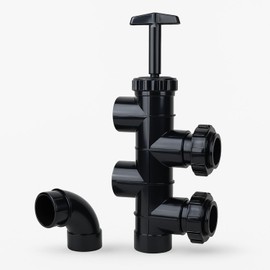 SP0410X502S Pool Filter Backwash Valve Push-Pull Slide Compatible with Hayward Backwash Valve SP0410X502S - Works with ProGrid, Micro-Clear, & DEP Series