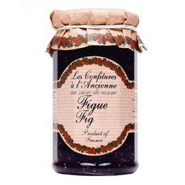 Fig Jam Andresy All natural French jam pure sugar cane 9 oz jar Confitures a l'Ancienne, Three
