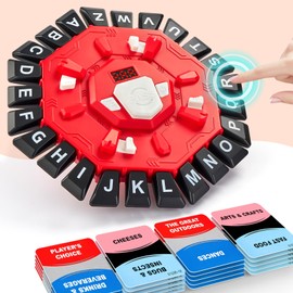Words Storm Letters Game, Quick Word Game for Parties, Challength Games, Compact Board Games for Outdoor and Family Celebrations, Wavelength Inspired Board Games for 2-8 Players