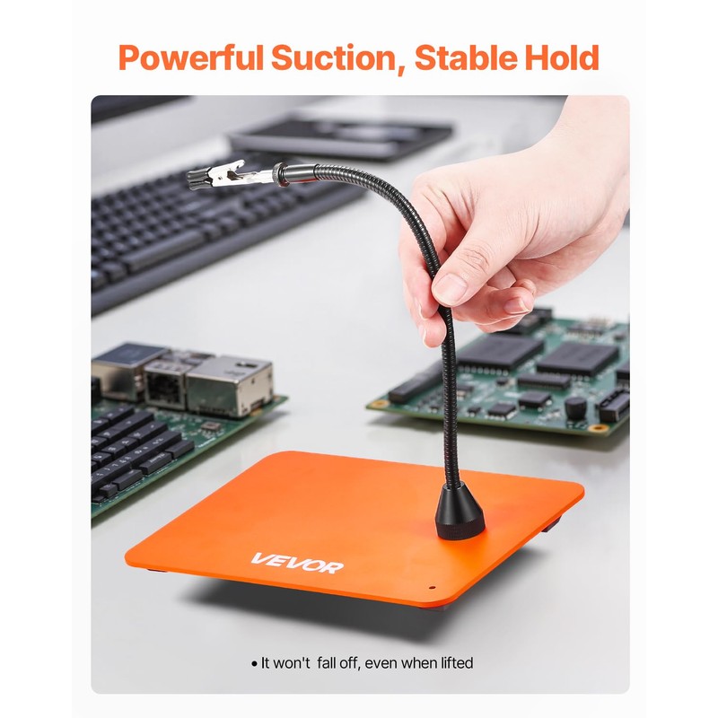 VEVOR Magnetic Helping Hands Soldering Station, 4 Flexible Arms Third