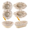 10Pcs Linen Cloth Liner Cover Fit For 8" 9" 10"