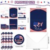48 Pcs Veterans Day Thank You Cards with Envelopes and