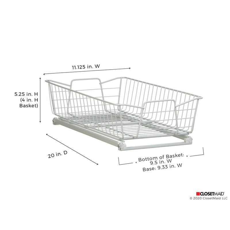 ClosetMaid Pull Out Cabinet Organizer, Heavy Duty, Slide Out Pantry